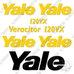 Fits Yale GLP120VXNCBV115 Decal Kit VX120