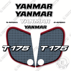 Fits Yanmar T175 Decal Kit Track Loader