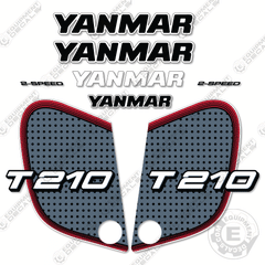 Fits Yanmar T210 Decal Kit Track Loader