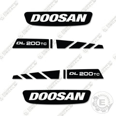 Fits Doosan DL 200 TC Decal Kit Wheel Loader