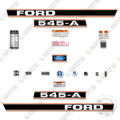 Fits Ford 545-A Decal Kit Tractor