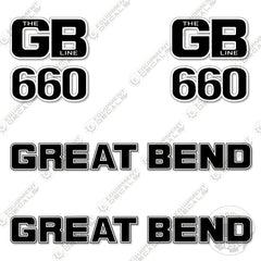 Fits Great Bend 660 Decal Kit Loader Arms