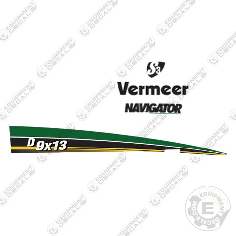 Fits Vermeer D 9x13 Horizontal Directional Drill Decal Kit