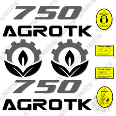 Fits Agrotk 750 Decal Kit Hammer