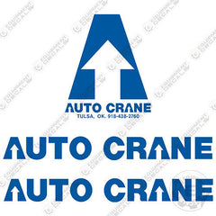 Fits Auto Crane Main Decal Kit