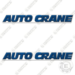 Fits Auto Crane Logo Decal Kit (Set of 2)