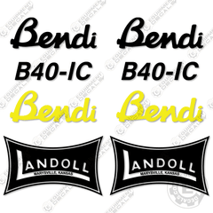 Fits Landoll Bendi B40-IC Decal kit Forklift