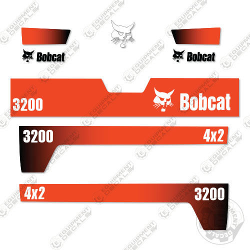 Fits Bobcat 3200 4x2 Utility Vehicle Replacement Decals 2010