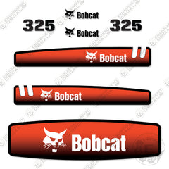 Fits Bobcat 325 Mini Excavator Decal Kit