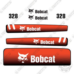 Fits Bobcat 328 Mini Excavator Decal Replacement Kit
