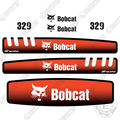 Fits Bobcat 329 Midi Excavator Decal Kit