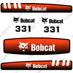 Fits Bobcat 331 Mini Excavator Decal Replacement Kit