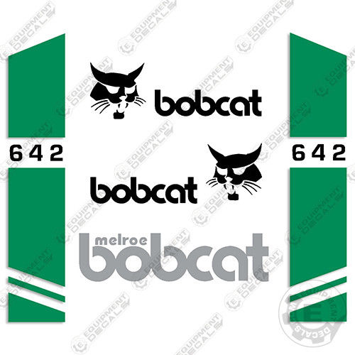 Fits Bobcat 642 Skid Steer Decal Kit