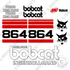 Fits Bobcat 864 Decal Kit Skid Steer