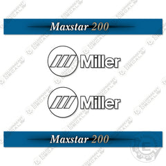 Fits Bobcat Miller Maxstar 200 Decal Kit Generator Welder