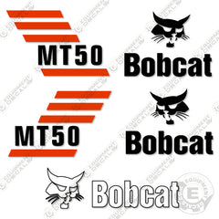 Fits Bobcat MT52 Mini Skid Steer Decal Replacement Kit