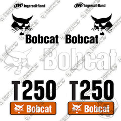 Fits Bobcat T250 Decal Kit Skid Steer