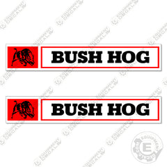 Fits Bush Hog 3004 Decal Kit Blade Box