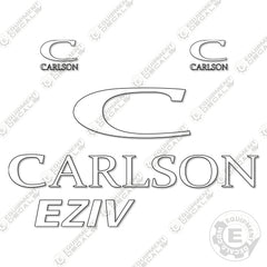 Fits Carlson EZIV Decal Kit Paver Front End Screed