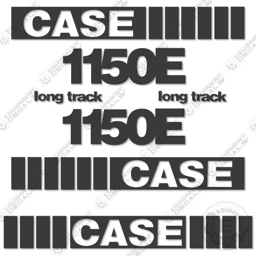 Case Machine Sticker Fits Case 1150E Decal Kit Dozer – Equipment Decals