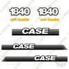Image of Fits Case 1840 Decal Kit Skid Steer - 3m reflective!