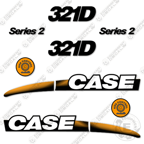 Fits Case 321D Series 2 Decal Kit Wheel Loader