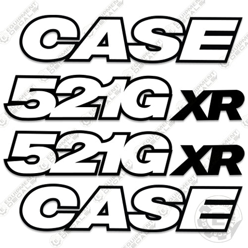 Fits Case 521G XR Decal Kit Wheel Loader - 3M Reflective!