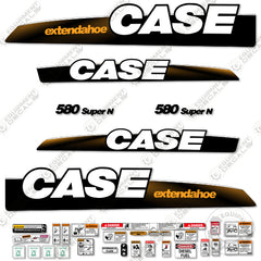 Fits Case 580 Super N Decal Kit BackHoe Loader