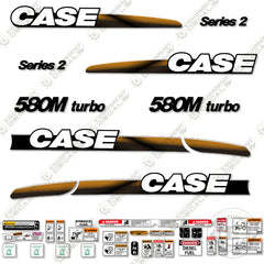 Fits Case 580M Turbo Decal Kit Series 2 BackHoe (NON EXTENDAHOE)