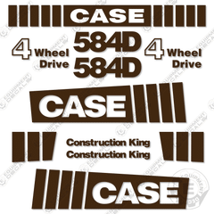 Fits Case 584D Decal Kit Forklift