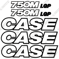 Fits Case 750M LGP Decal Kit Dozer - 3M REFLECTIVE!