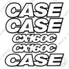 Image of Fits Case CX160C Decal Kit Excavator - 3M Reflective!