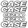 Image of Fits Case CX230D Decal Kit Excavator - 3M Reflective!