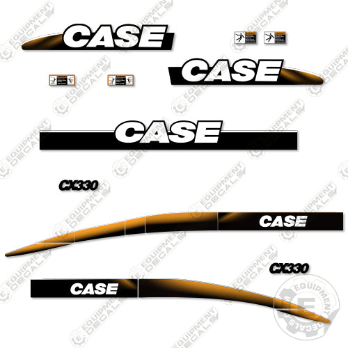 Fits Case CX330 Decal Kit Excavator