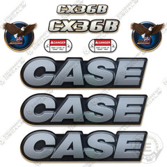 Fits Case CX36B Decal Kit Mini Excavator