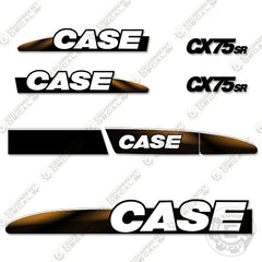 Fits Case CX75SR Decal Kit Excavator