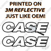 Image of Fits Case CX230D Decal Kit Excavator - 3M Reflective!