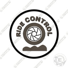 Fits Case Ride Control Decal for Backhoe Loader (8")