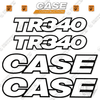 Image of Fits Case TR340 Decal Kit Skid Steer Loader - 3M REFLECTIVE VINYL!