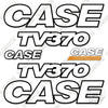 Image of Fits Case TV370 Decal Kit Skid Steer - 3M REFLECTIVE VINYL!