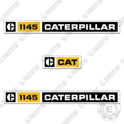 Fits Caterpillar 1145 Decal Kit Diesel Engine