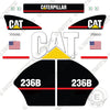 Image of Fits Caterpillar 236B Decal Kit Skid Steer