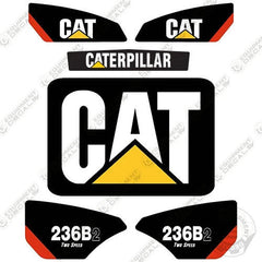 Fits Caterpillar 236B2 Decal Kit (Two Speed)