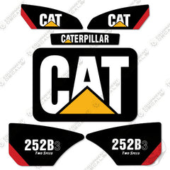 Fits Caterpillar 252B3 Decal Kit (Two Speed) Skid Steer