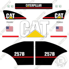 Fits Caterpillar 257B Decal Kit Equipment Decals
