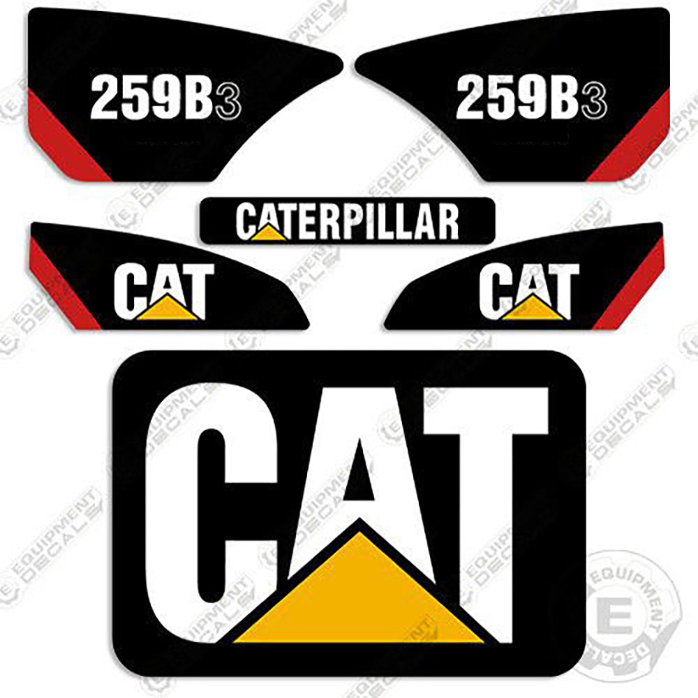 Fits Caterpillar 259B3 Decal Kit Skid Steer Equipment Decals