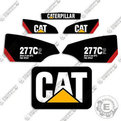 Fits Caterpillar 277C2 Skid Steer Decal Kit (High Flow XPS Two Speed)