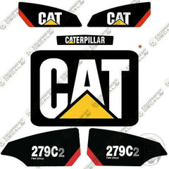 Fits Caterpillar 279C2 Decal Kit (Two Speed)