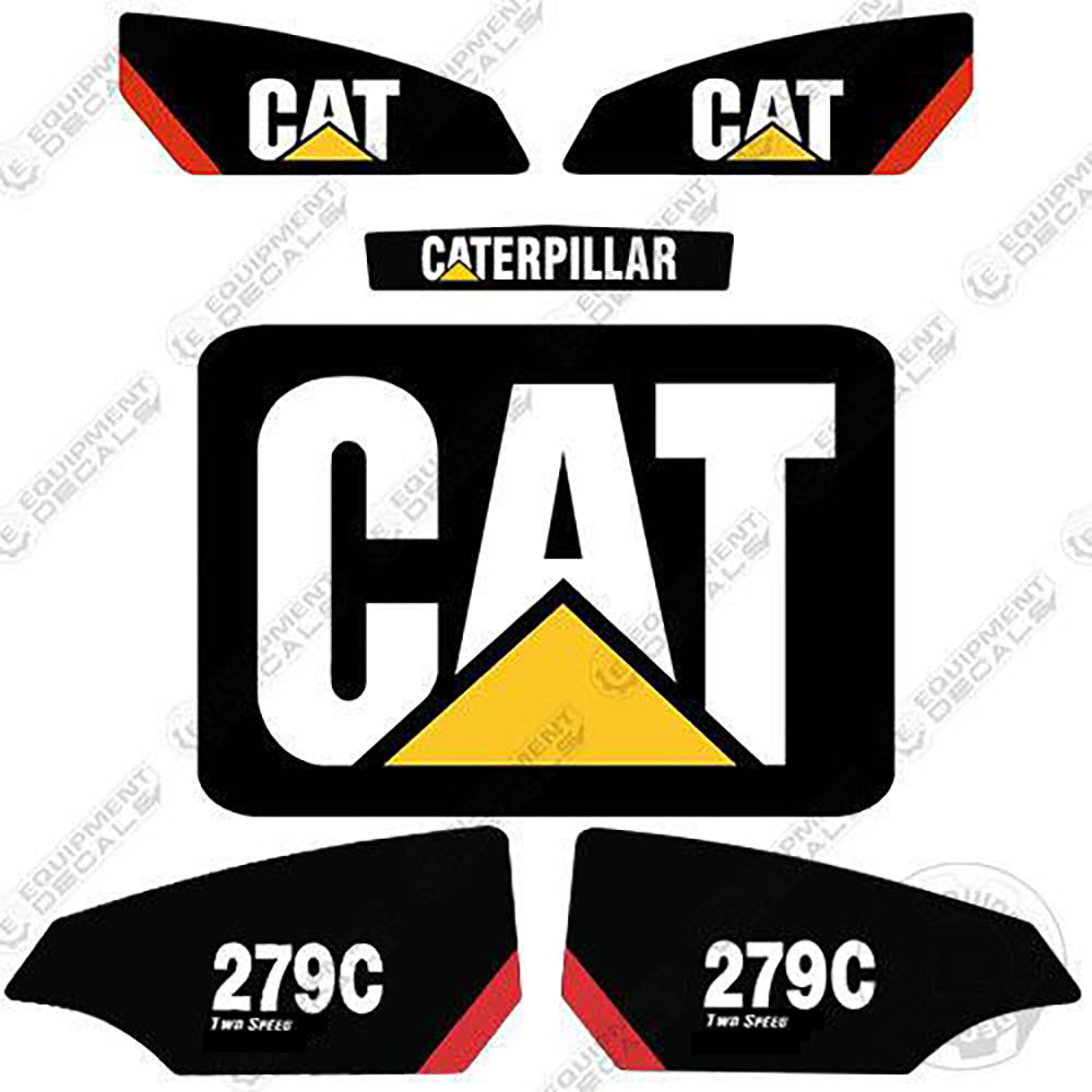 Fits Caterpillar 279C 2-Speed Decal Kit