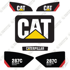 Fits Caterpillar 287C New Style Decals (High Flow XPS - 2 Speed)